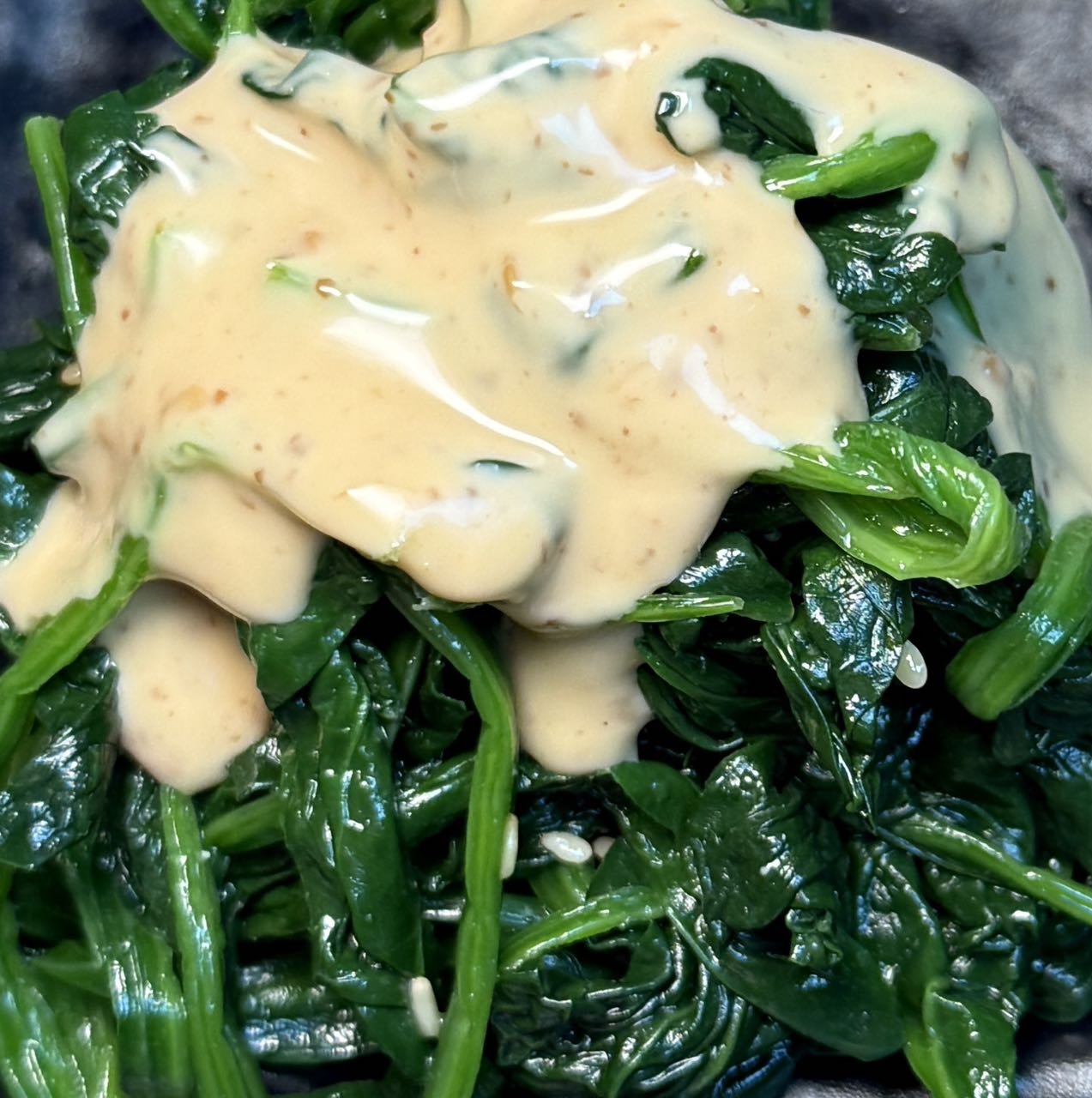 Sesame Spinach